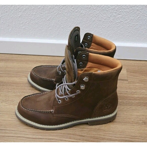 Timberland Redwood Falls Moc-Toe Boot Size 9.5 Men's Brown A1749